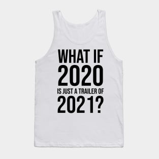 New Years Party Funny New Year 2020 2021 Sarcastic Sarcasm Tank Top